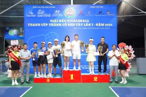 HỆ THỐNG DUNG VƯỢNG – TỰ HÀO ĐỒNG HÀNH CÙNG GIẢI PICKLEBALL THÀNH CỔ SƠN TÂY 2025