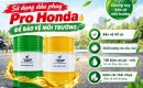 SỬ DỤNG DẦU PHUY Pro Honda CHUNG TAY BẢO VỆ MÔI TRƯỜNG