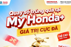 QUAY SỐ TRÚNG QUÀ - GIÁ TRỊ CỰC ĐÃ TRÊN My Honda+