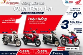 CÙNG LÊN GA – QUÀ BAO LA MUA HONDA, RINH QUÀ CỰC ĐÃ!