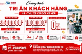 THU XE CŨ – LÊN ĐỜI XE MỚI, NHẬN ƯU ĐÃI LỚN TẠI DUNG VƯỢNG PHÚC THỌ