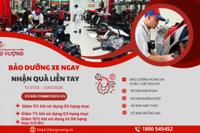 BẢO DƯỠNG XE NGAY – NHẬN QUÀ LIỀN TAY