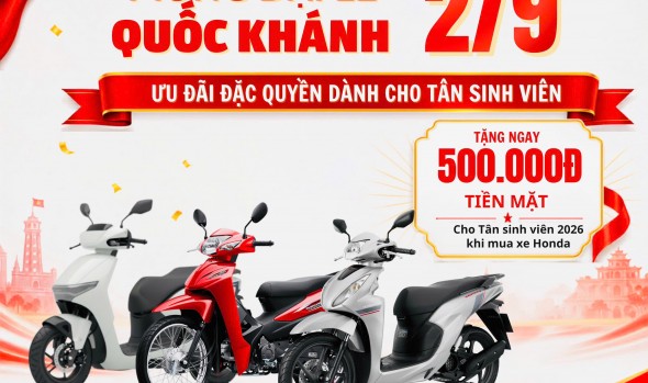 MỪNG ĐẠI LỄ 2/9 – LOẠT ƯU ĐÃI HẤP DẪN ĐANG CHỜ BẠN TẠI DUNG VƯỢNG!