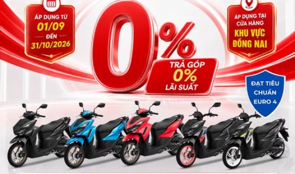 SỞ HỮU HONDA VARIO 125 NGAY HÔM NAY – TRẢ GÓP LÃI SUẤT 0%