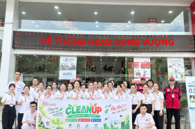 TIẾP TỤC HÀNH TRÌNH CLEAN UP – DUNG VƯỢNG CHUNG TAY VÌ MÔI TRƯỜNG XANH!