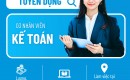 THÔNG BÁO TUYỂN DỤNG NHÂN VIÊN KẾ TOÁN